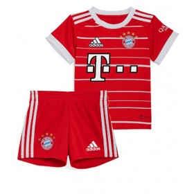 Baby Fußballbekleidung Bayern Munich Heimtrikot 2022-23 Kurzarm (+ kurze hosen)